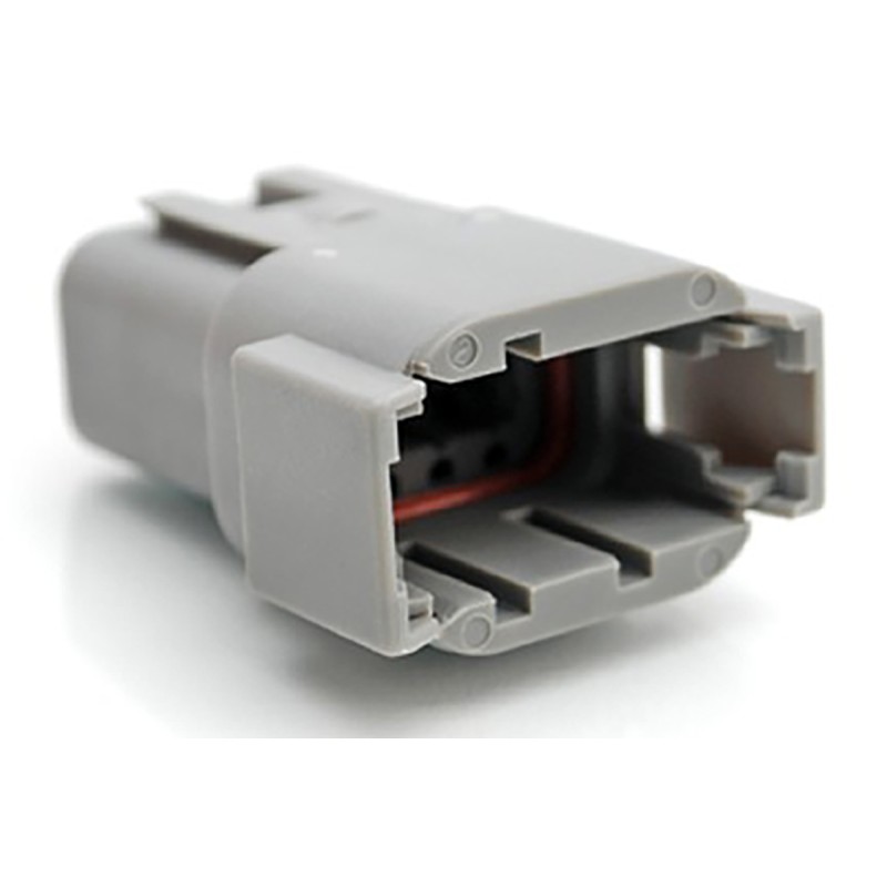 2 pcs - Amphenol Industrial, ATM Automotive Connector Socket 8 Way, Crimp Termination