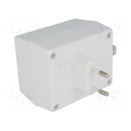 10 pcs : Z21J -AS - Enclosure: for power supplies, vented, X: 54.2mm, Y: 82mm, Z: 55mm