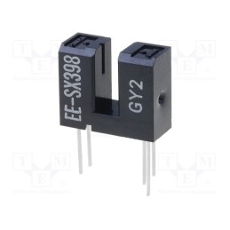10 pcs : EE-SX398 - Sensor: photoelectric, through-beam (with slot), Slot width: 3mm