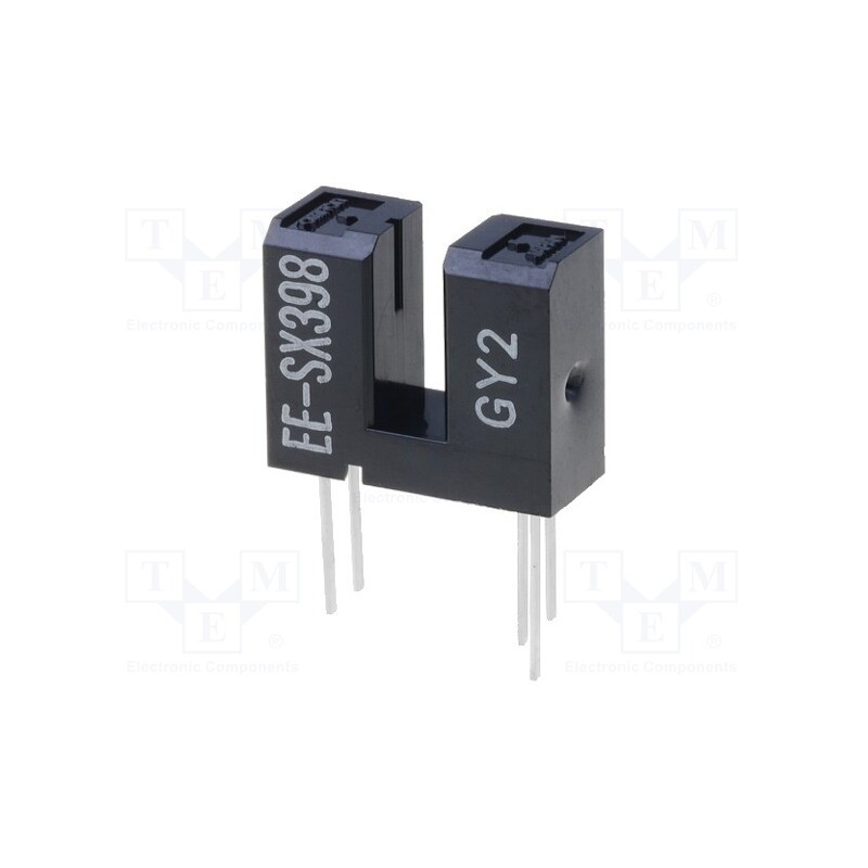 10 pcs : EE-SX398 - Sensor: photoelectric, through-beam (with slot), Slot width: 3mm