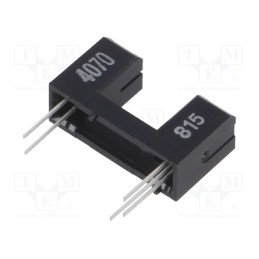 10 pcs : EE-SX4070 - Sensor: photoelectric, through-beam (with slot), Slot width: 8mm