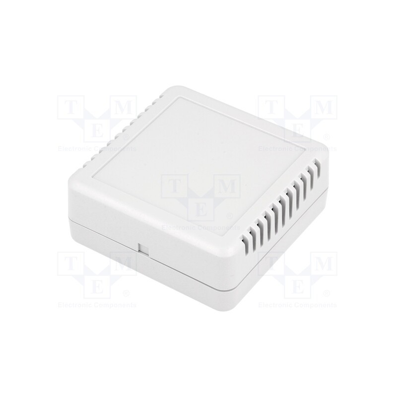 10 pcs : Z123J ABS - Enclosure: multipurpose, X: 75.8mm, Y: 75.8mm, Z: 30mm, vented, ABS