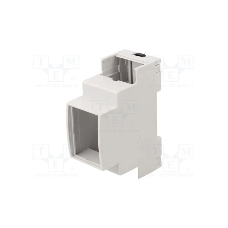 10 pcs : ZD1002J PC/ABS V0 - Enclosure: for DIN rail mounting, Y: 90mm, X: 36mm, Z: 67mm, grey