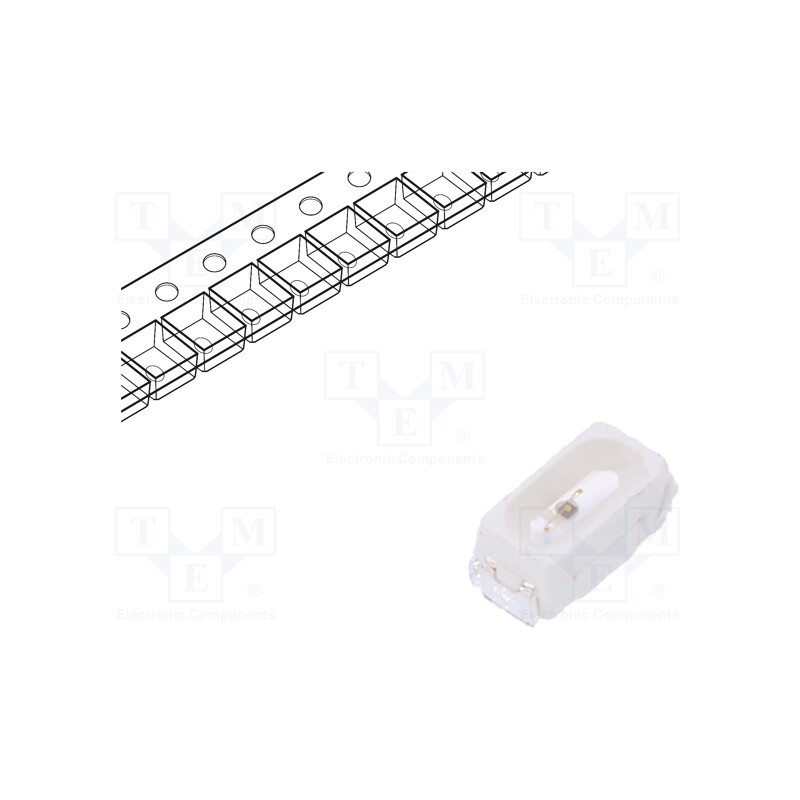 50 pcs : RF-YURC13TS-AE - LED, SMD, 3014,PLCC2, yellow, 180÷430mcd, 3x1.32x1.4mm, 120°, 20mA
