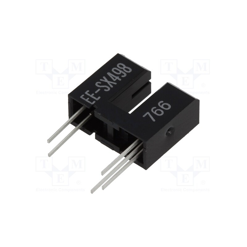10 pcs : EE-SX498 - Sensor: photoelectric, through-beam (with slot), Slot width: 3mm