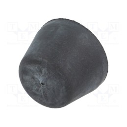 10 pcs : DVB.6-32-22-M8-10-55 - Vibroisolation foot, Ø: 32mm, Shore hardness: 55±5, 638N, 116N/mm