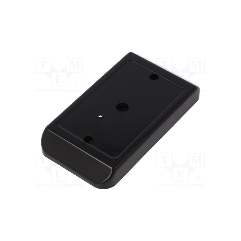 10 pcs : KM-89/BK - Enclosure: wall mounting, X: 68mm, Y: 141mm, Z: 25mm, ABS, black