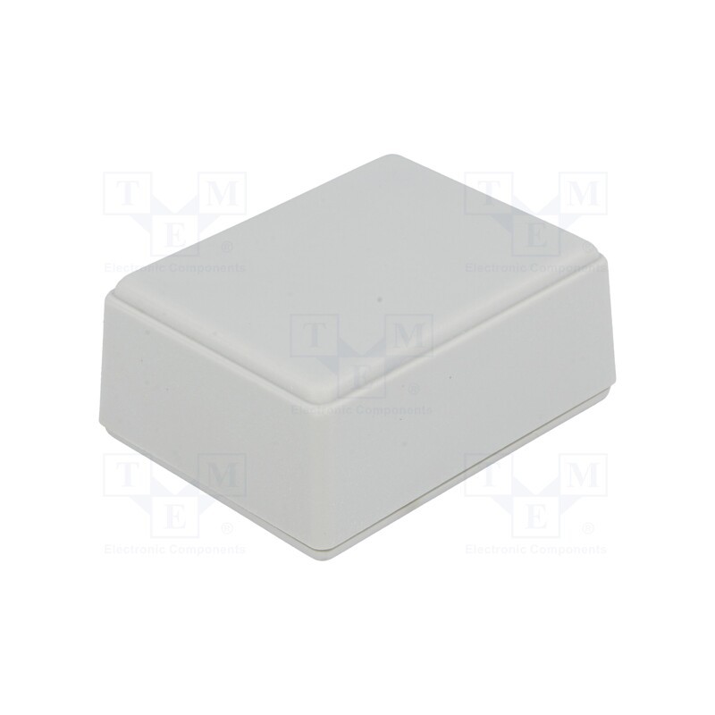 10 pcs : Z68J ABS - Enclosure: multipurpose, X: 49mm, Y: 64mm, Z: 27mm, ABS, grey