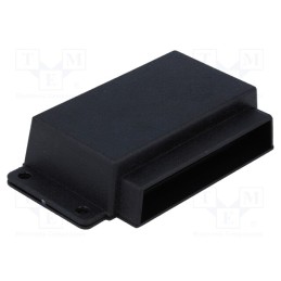 10 pcs : KM-28B BK - Enclosure: for alarms, X: 65mm, Y: 96mm, Z: 26mm, ABS, black