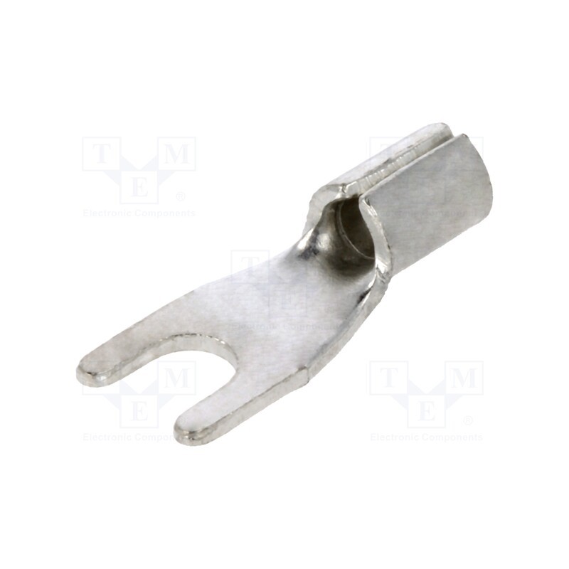 50 pcs : BM 01108 - Tip: fork, M3, 0.25÷1.5mm2, crimped, for cable, non-insulated