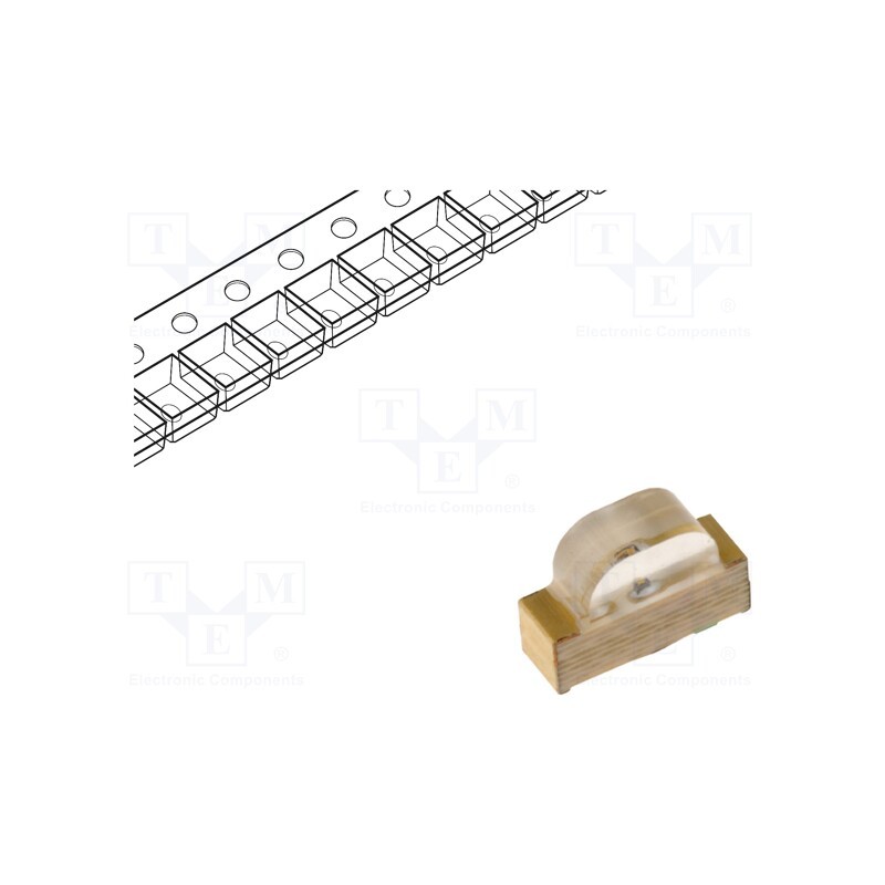 20 pcs : KPA-3010SECK - LED, SMD, 1104, orange, 110÷300mcd, 3x2x1mm, 120°, 2.1÷2.5V, 20mA