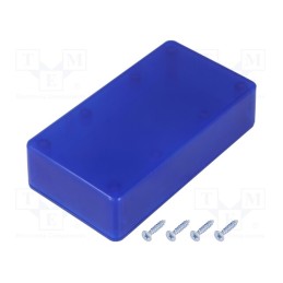 10 pcs : Z76BL - Enclosure: multipurpose, X: 59mm, Y: 109mm, Z: 28mm, ABS