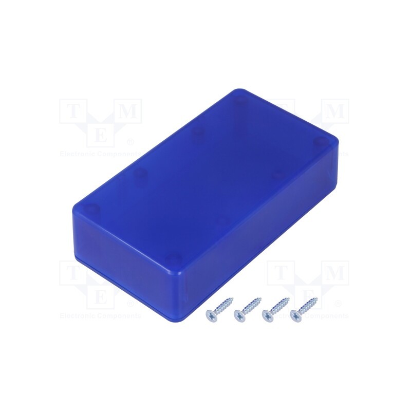10 pcs : Z76BL - Enclosure: multipurpose, X: 59mm, Y: 109mm, Z: 28mm, ABS