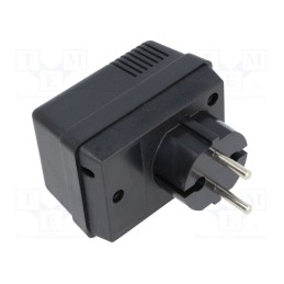 10 pcs : KM-47 BK - Enclosure: for power supplies, vented, X: 50mm, Y: 70mm, Z: 47mm, ABS