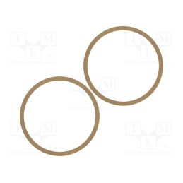 10 set : PM2008 - Spacer ring, MDF, 200mm, 2pcs.
