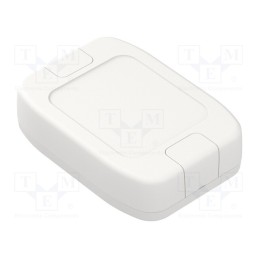 10 pcs : ZM150.100.33B ABS - Enclosure: multipurpose, X: 100mm, Y: 150mm, Z: 33mm, ZM, ABS, white