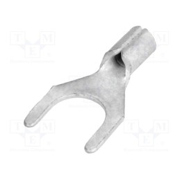 50 pcs : BM 01132 - Tip: fork, M6, 0.25÷1.5mm2, crimped, for cable, non-insulated
