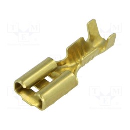 50 pcs : BM 01148 - Terminal: flat, 4.8mm, 0.8mm, female, 0.5÷1.25mm2, crimped, brass