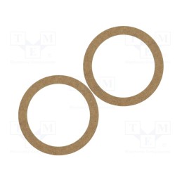 10 set : PM1308 - Spacer ring, MDF, 130mm, 2pcs.
