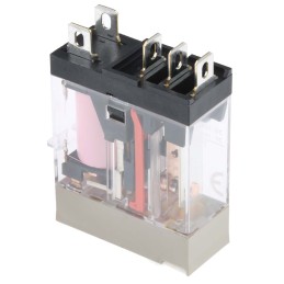1 pcs - Omron PCB Mount Power Relay, 24V ac Coil, 10A Switching Current, SPDT