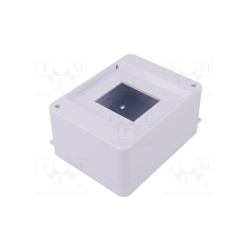 10 pcs : C.2064 - Enclosure: for modular components, IP30, white, No.of mod: 5, ABS