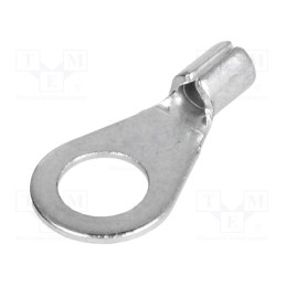 50 pcs : BM 01231 - Tip: ring, M6, 1.5÷2.5mm2, crimped, for cable, non-insulated, 6.2mm