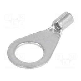 50 pcs : BM 01237 - Tip: ring, M8, 1.5÷2.5mm2, crimped, for cable, non-insulated, 8.2mm