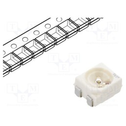 10 pcs : LB E6SG-T1U2-35-1 - LED, SMD, 3528,PLCC4, blue, 280÷710mcd, 3.5x2.8x1.9mm, 120°, 30mA