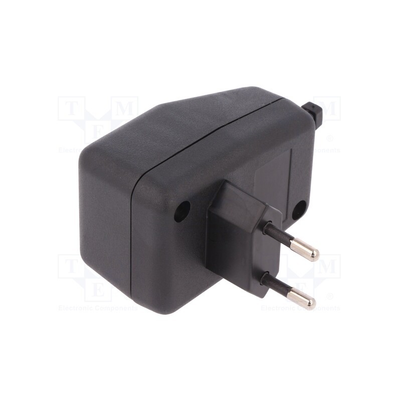 10 pcs : Z13A - Enclosure: for power supplies, X: 48mm, Y: 71mm, Z: 48mm, black