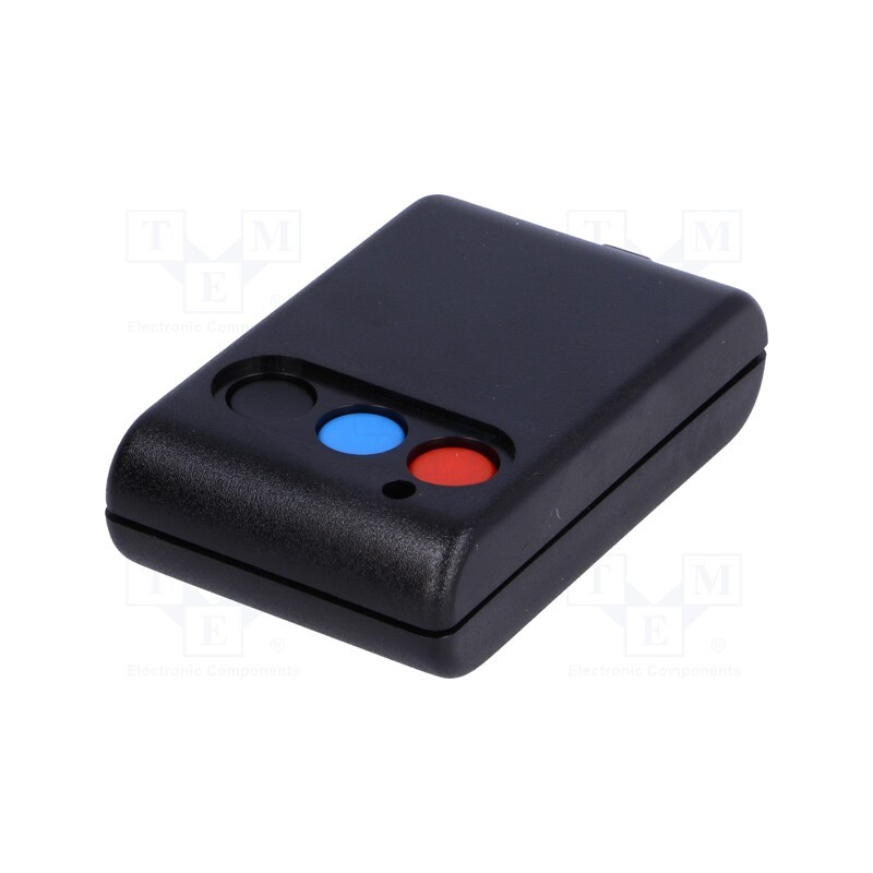 10 pcs : PP043N-S - Enclosure: for remote controller, UREMOTE, X: 56mm, Y: 36mm, Z: 16mm