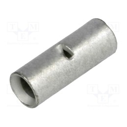 50 pcs : BM 01360 - Tip: butt splice, non-insulated, copper, 4÷6mm2, tinned, crimped