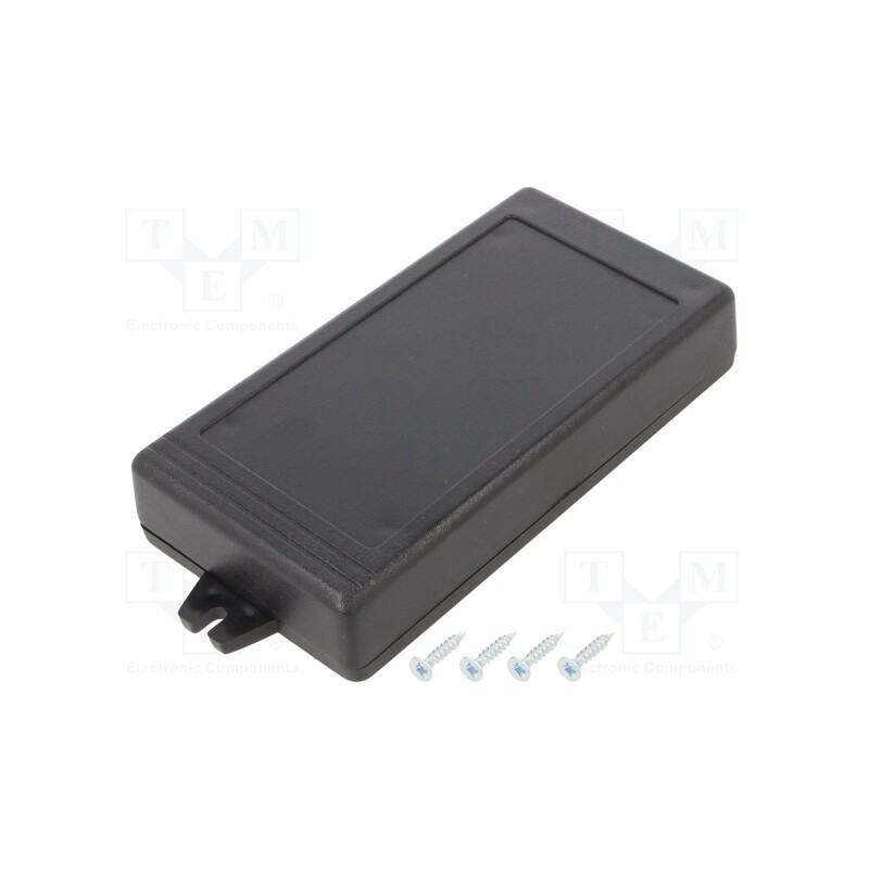 10 pcs : Z34U ABS - Enclosure: multipurpose, X: 67mm, Y: 129mm, Z: 23mm, ABS, black