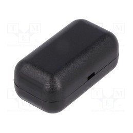 10 pcs : 10006.9 - Enclosure: multipurpose, X: 31mm, Y: 56mm, Z: 24mm, SOAP 1, ABS, black