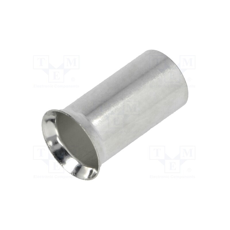 50 pcs : BM 01517 - Tip: bootlace ferrule, non-insulated, copper, 35mm2, 18mm, tinned