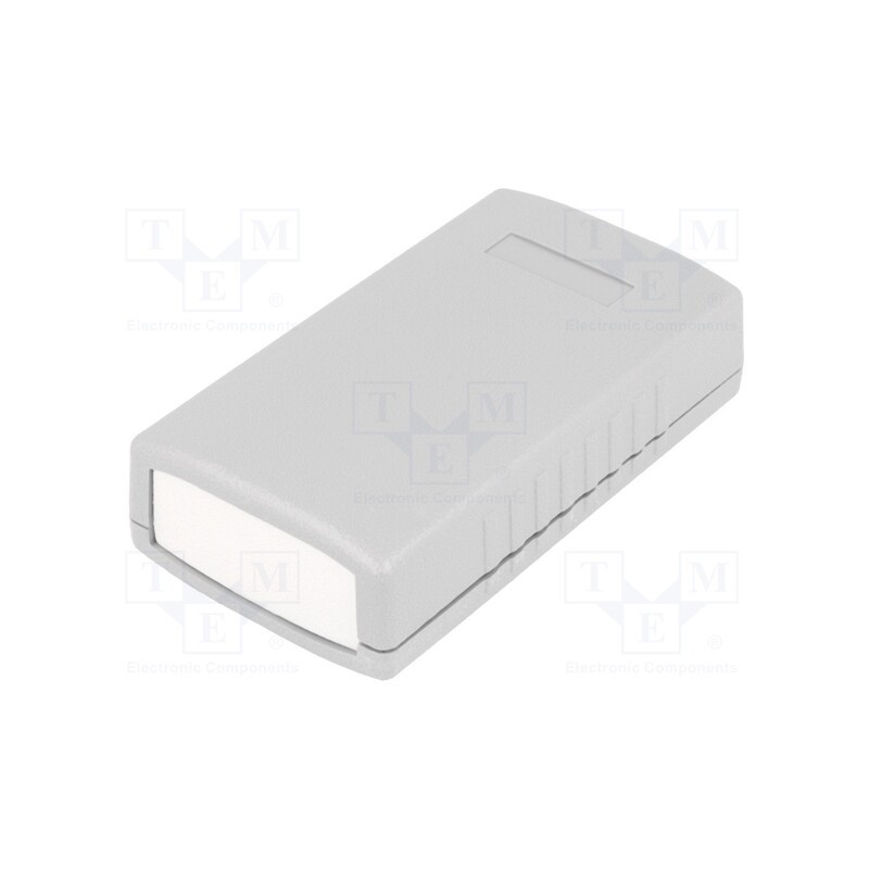 10 pcs : G403 - Enclosure: with panel, X: 50mm, Y: 90mm, Z: 24mm, ABS, dark grey, IP54