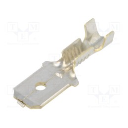 100 pcs : BM 02181 - Terminal: flat, 6.3mm, 0.8mm, male, 0.5÷1mm2, crimped, for cable