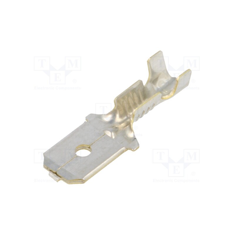 100 pcs : BM 02181 - Terminal: flat, 6.3mm, 0.8mm, male, 0.5÷1mm2, crimped, for cable