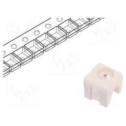 10 pcs : LY A67F-U2AB-36 - LED, SMD, 4040, yellow, 3.03÷4.8lm, 900÷1800mcd, 4.2x4.2x2.85mm