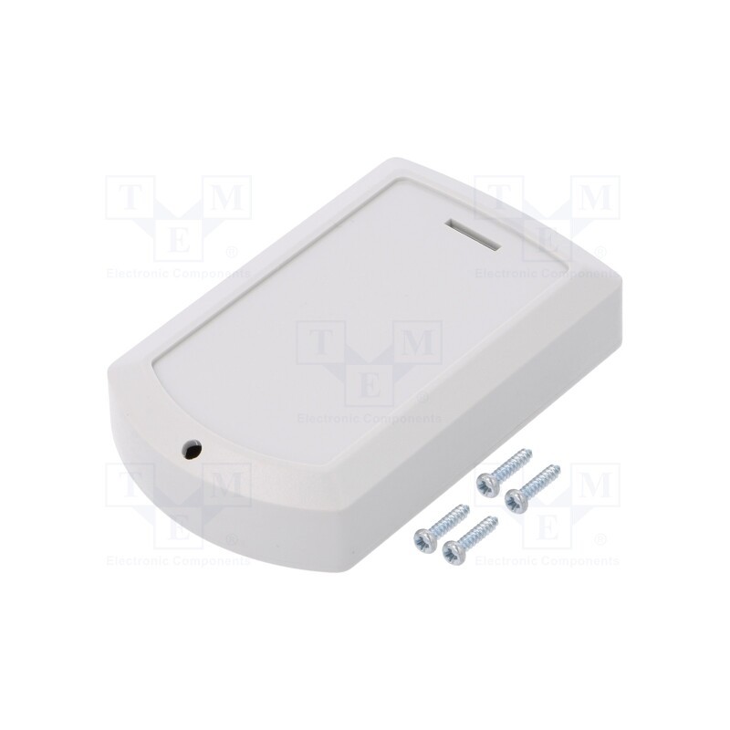10 pcs : KM-100AE/GY - Enclosure: for remote controller, X: 46mm, Y: 73mm, Z: 17mm