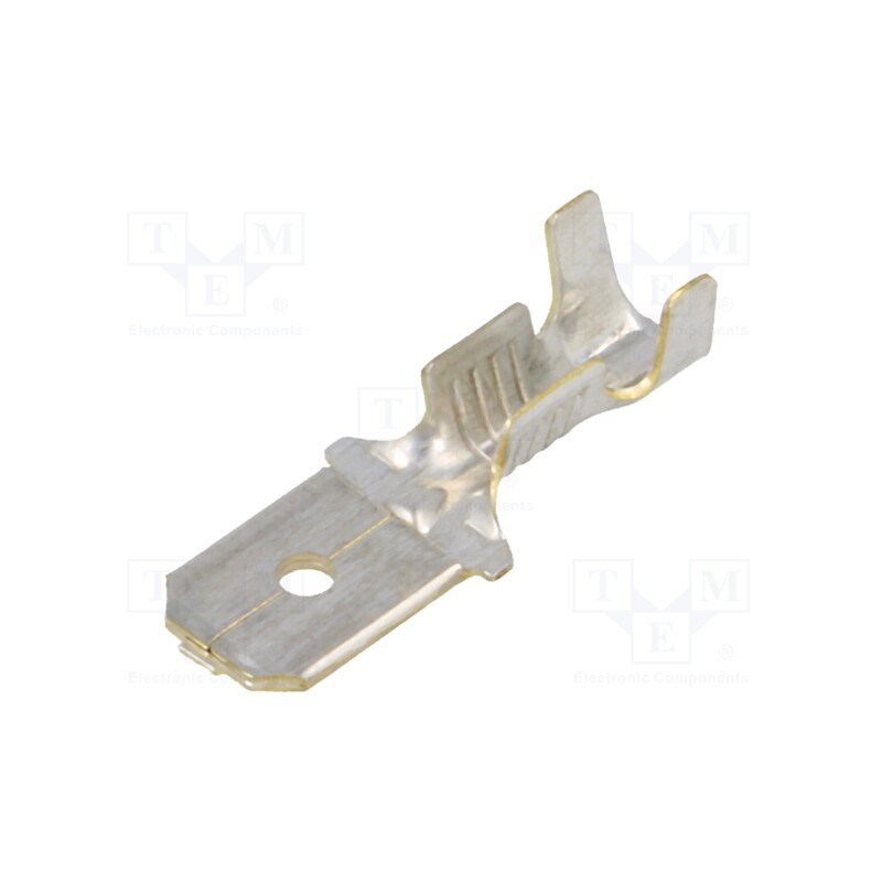 50 pcs : BM 02281 - Terminal: flat, 6.3mm, 0.8mm, male, 1÷2.5mm2, crimped, for cable