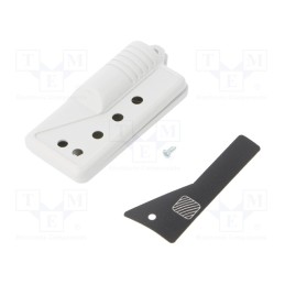 10 pcs : P-11B/1/GY - Enclosure: for remote controller, X: 29mm, Y: 62mm, Z: 10mm