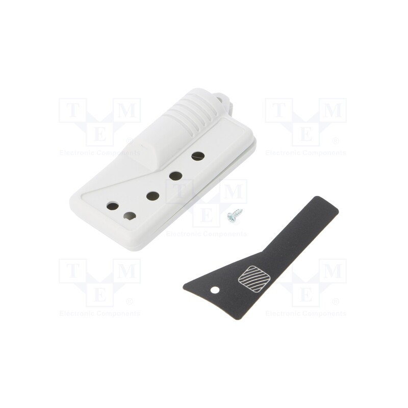 10 pcs : P-11B/1/GY - Enclosure: for remote controller, X: 29mm, Y: 62mm, Z: 10mm