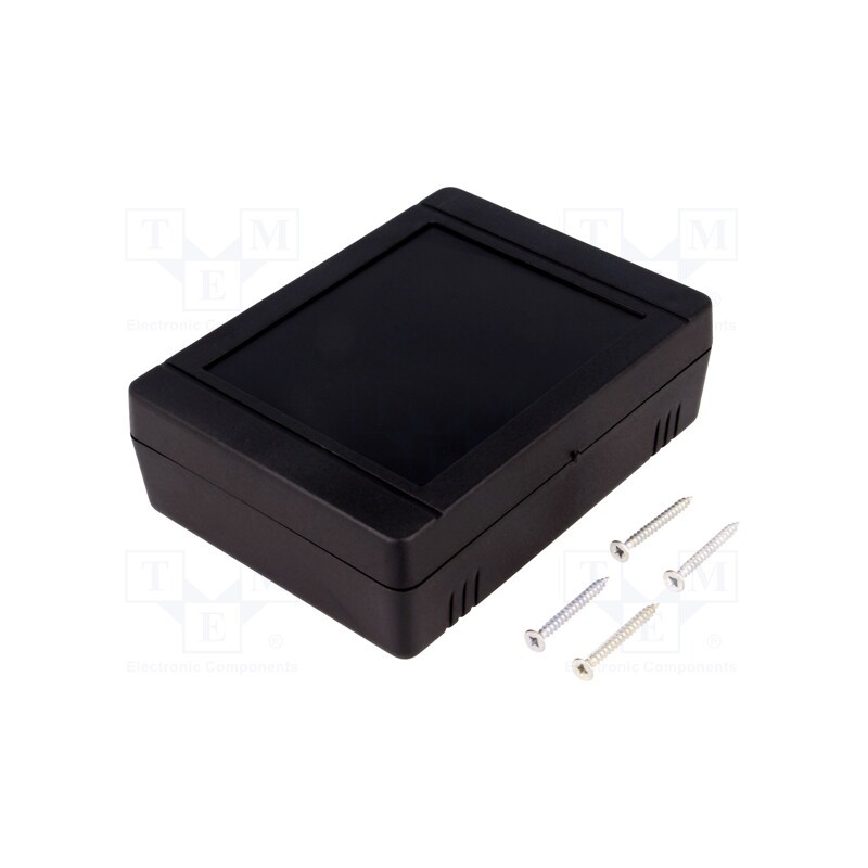 10 pcs : Z80 ABS - Enclosure: multipurpose, X: 89mm, Y: 119mm, Z: 38mm, ABS, black