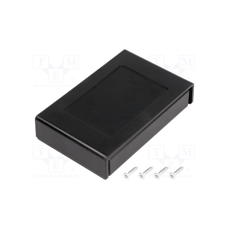 10 pcs : Z122 - Enclosure: multipurpose, X: 69mm, Y: 108mm, Z: 24mm, ABS, black