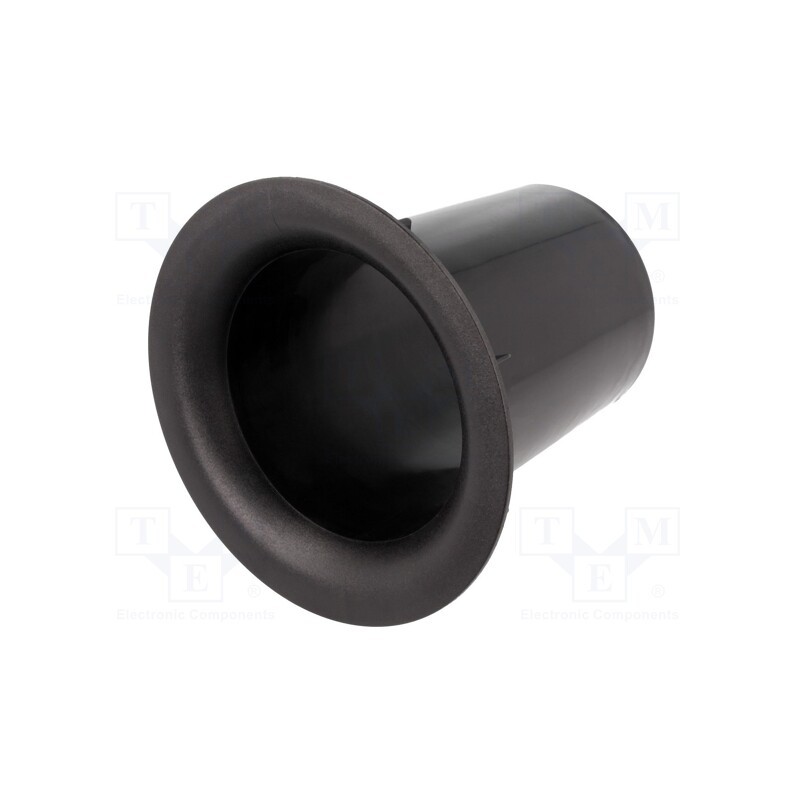 10 pcs : PORT100/150 - Bassreflex port, Cutout: Ø142mm, Ø: 100mm, Flange dia: 157mm