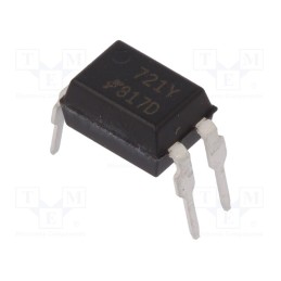 10 pcs : FOD817D - Optocoupler, THT, Ch: 1, OUT: transistor, Uinsul: 5kV, Uce: 70V, DIP4