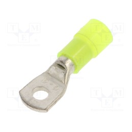 50 pcs : BM003191 - Tip: ring tube, M4, Ø: 4.2mm, 4÷6mm2, crimped, for cable, insulated