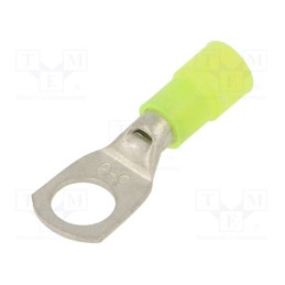 50 pcs : BM003371 - Tip: ring tube, M8, Ø: 8.2mm, 4÷6mm2, crimped, for cable, insulated