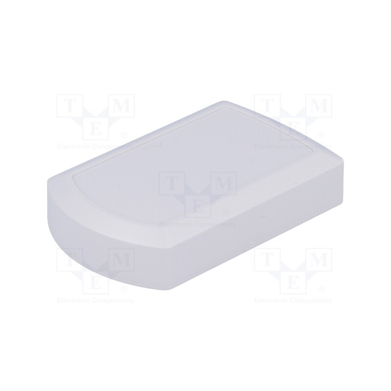 10 pcs : KM-100A GY - Enclosure: multipurpose, X: 46mm, Y: 73mm, Z: 17mm, ABS, grey, screwed