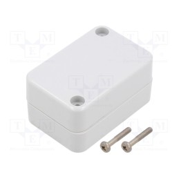 10 pcs : ZP60.40.30JH TM ABS - Enclosure: multipurpose, X: 40mm, Y: 60mm, Z: 30mm, ZP, ABS, gasket